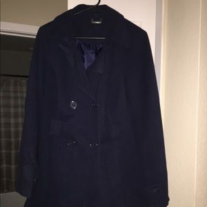 XL Navy Blue Dress Coat